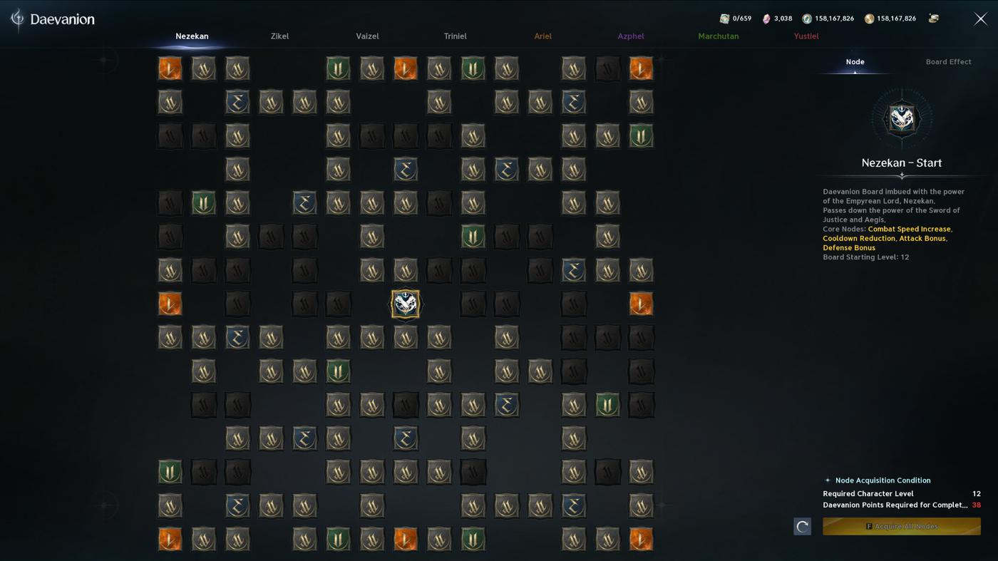 The Nezekan Daevanion board